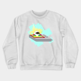 digimon team love version 4 digitamamon Crewneck Sweatshirt